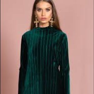 Emerald green dress from Nasty gal NWT SZ S